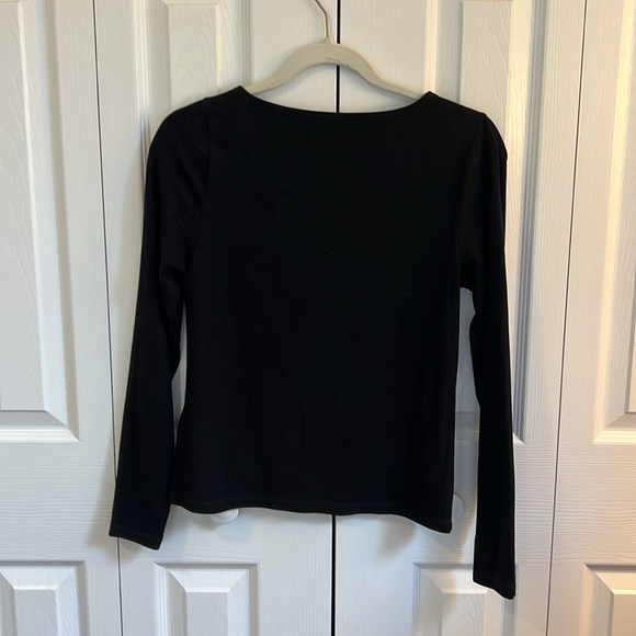 Asymmetrical Button-Front Cardigan - Picture 4 of 4